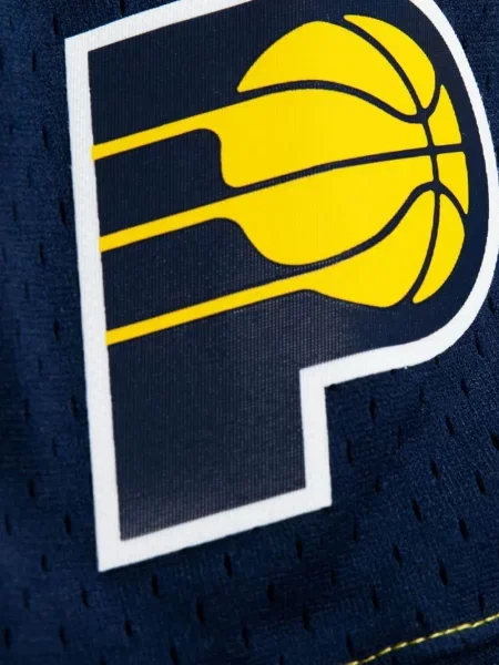 Pantaloni scurți Mitchell & Ness cu dungi galben