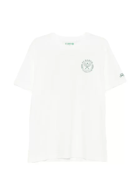 Tricou Mc2 Saint Barth cu imagine alb