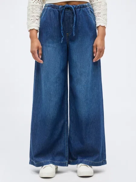 Gap Petite Džínsy indigo