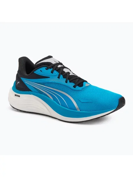 Мъжки маратонки за бягане PUMA Electrify Nitro 4 mint melt/speed blue синьо