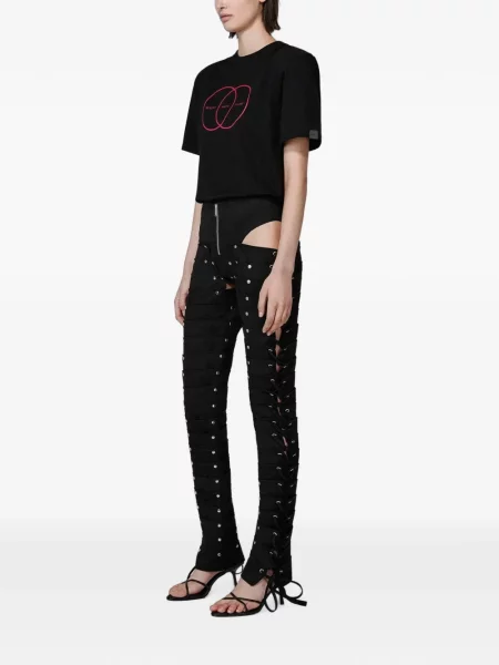 Tricou Srvc Studio cu imagine negru
