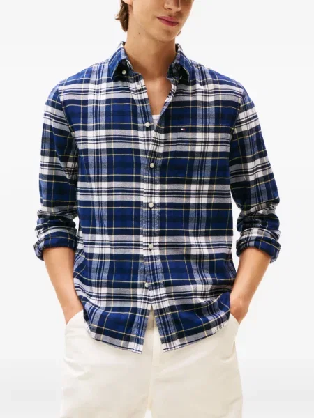 Cămașă Tommy Hilfiger albastru