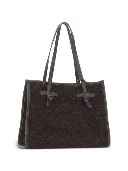 Buklé shopper táska Marcella Club barna