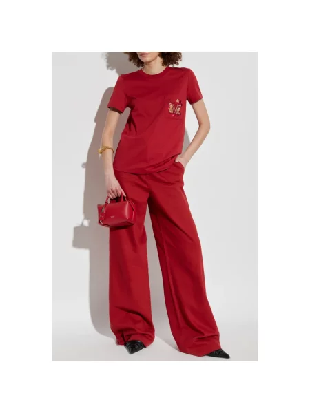 Koszulka Max Mara czerwona