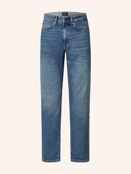 Boss Džíny Onyx Slim Taper Fit medium blue modré