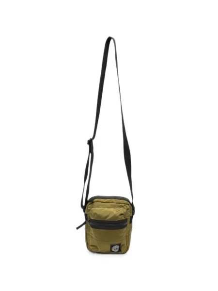 Geantă crossbody Stone Island cu strasuri verde