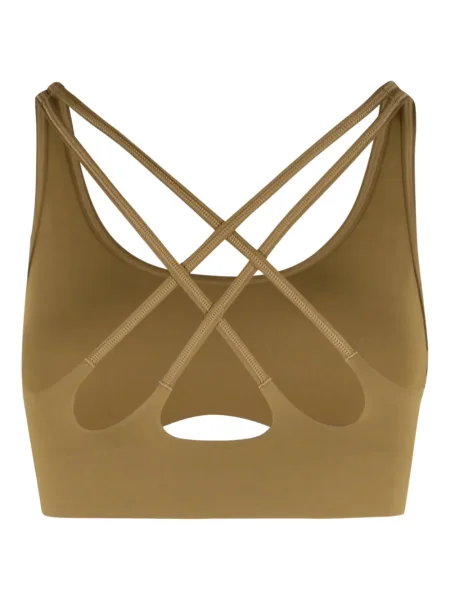 Σουτιέν Adidas By Stella Mccartney καφέ