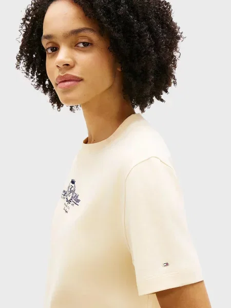 Футболка Tommy Hilfiger бежева