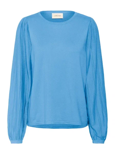 Cream Pulover Dela azuriu