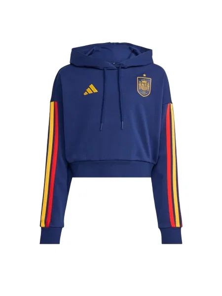 ADIDAS PERFORMANCE Mikina Spanien DNA tmavě / žlutá / oranžová modrá