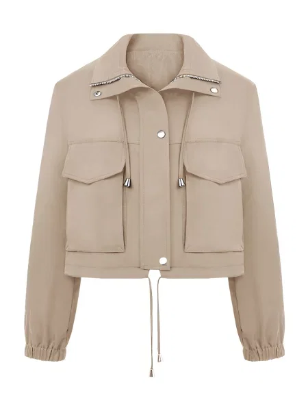 Imily Bela Geacă de primăvară-toamnă bej