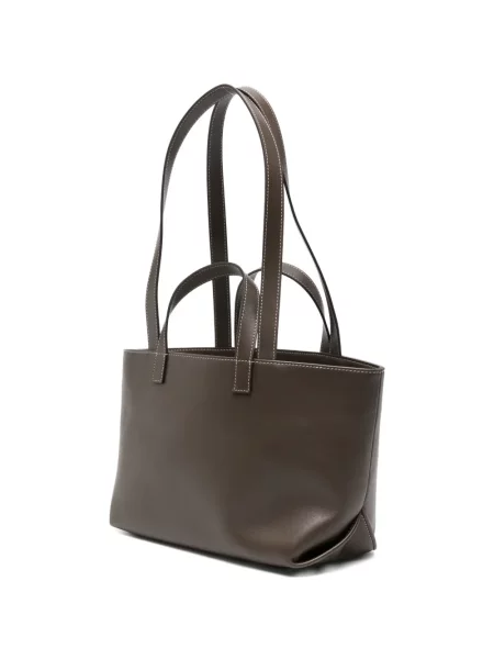 Top A.p.c. cu imagine maro