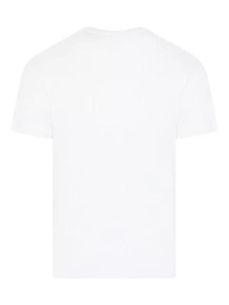 Tricou Stone Island cu strasuri alb
