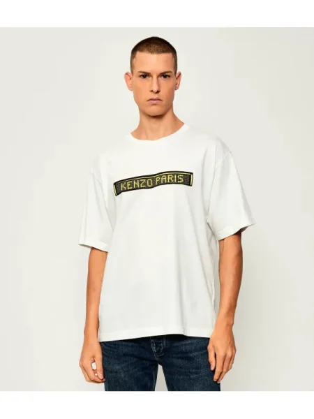Kenzo Tricou | Oversize fit alb