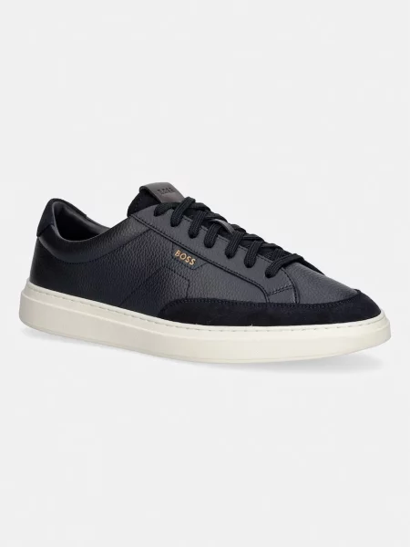BOSS Kieran sneakers bărbătești din piele negru