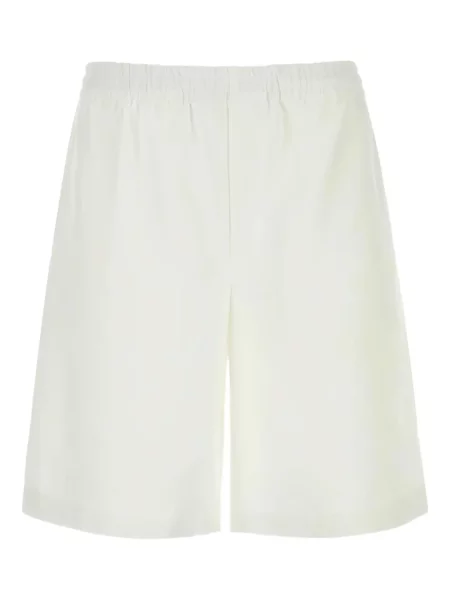 Lněné bermudy Gucci bílé