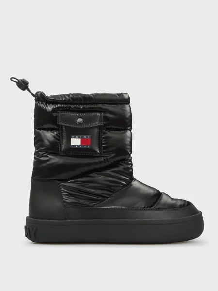 Дутики Tommy Jeans черные