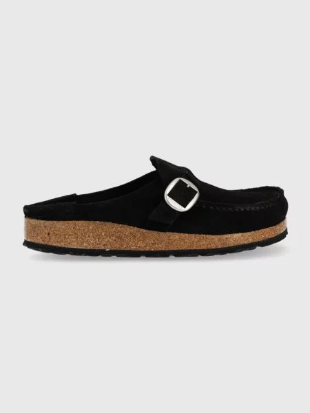 BIRKENSTOCK Saboți Buckley / argintiu negru