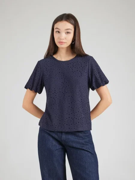 VERO MODA Majica VMTASSA mornarsko plava