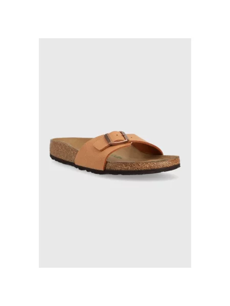 Klapki Birkenstock brązowe