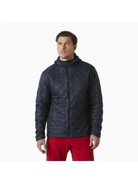 Мъжки хибридни якета с качулка Helly Hansen Lifaloft Insulator navy синьо