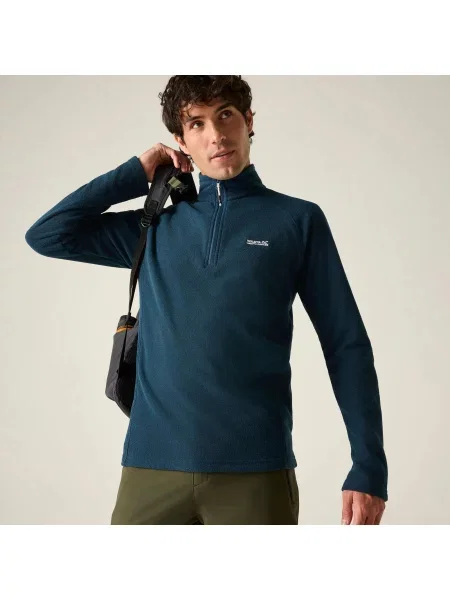 Polar Kenger Half Zip o średniej grubości niebieska
