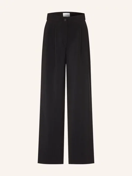 Claudie Pierlot Spodnie Typu Marlena schwarz czarne