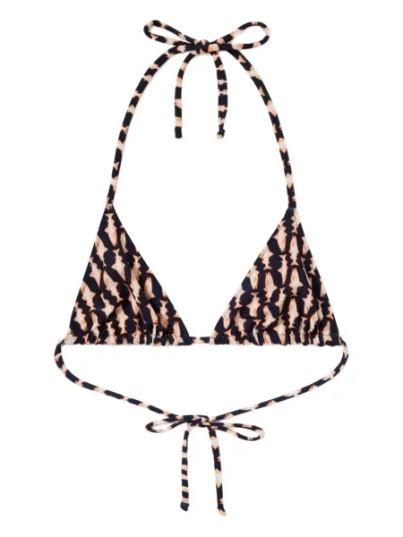 Bikini La Doublej cu imagine albastru