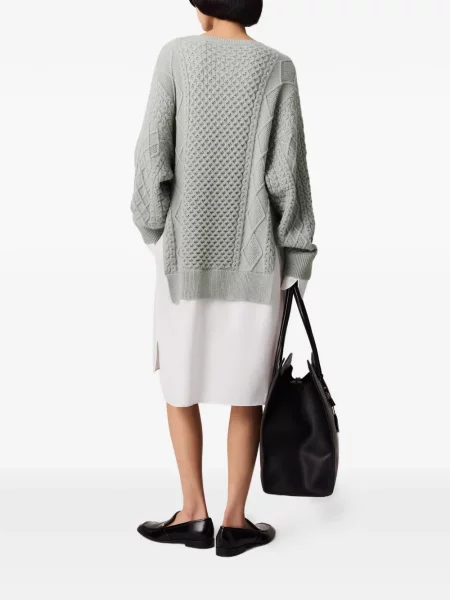 Rochie mini Stella Mccartney tricotate verde