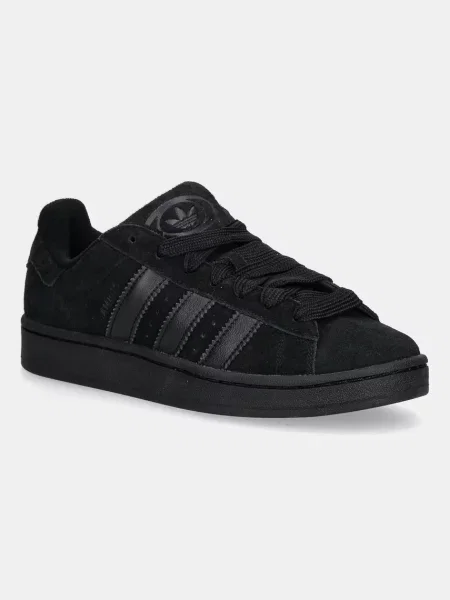 Велурени маратонки adidas Originals Campus мъжки черно