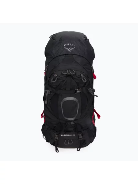 Pánský turistický batoh Osprey Aether Plus 60 l black černý