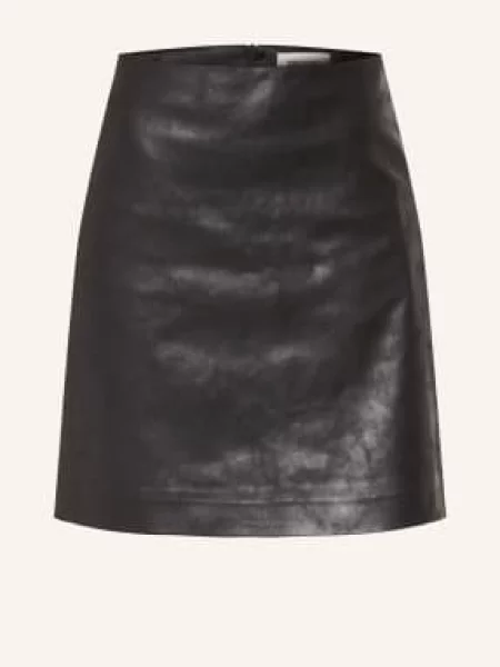 Drykorn Spódnica Gentilie W Stylu Skórzanym schwarz czarna