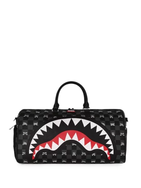 Geantă Sprayground în carouri negru