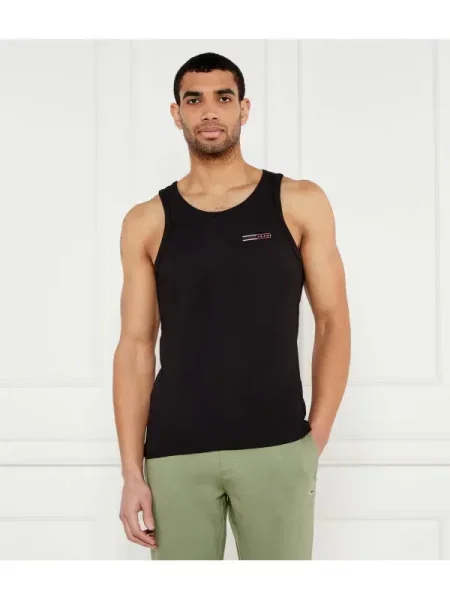 Grafic tricou Tommy Jeans negru