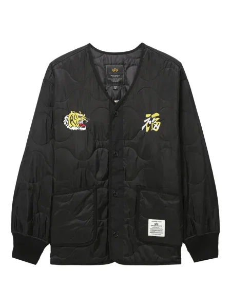Geacă bomber Alpha Industries negru