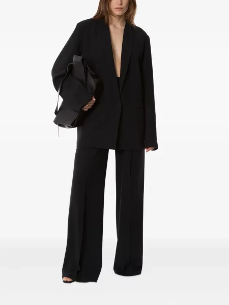 Pantaloni Alberta Ferretti negru