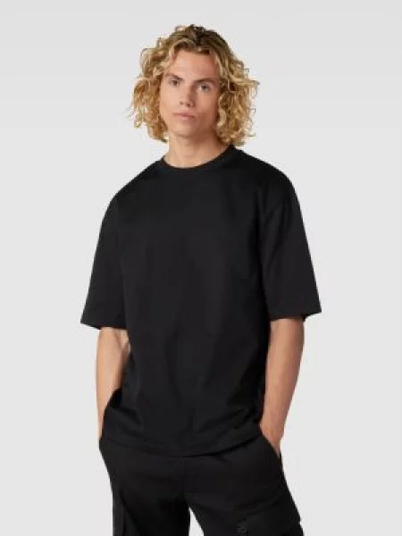 T-shirt z okrągłym dekoltem Only & Sons czarna