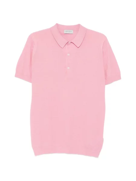 Tricou polo John Smedley roz