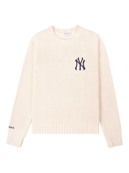 Pulover Sporty & Rich cu broderie