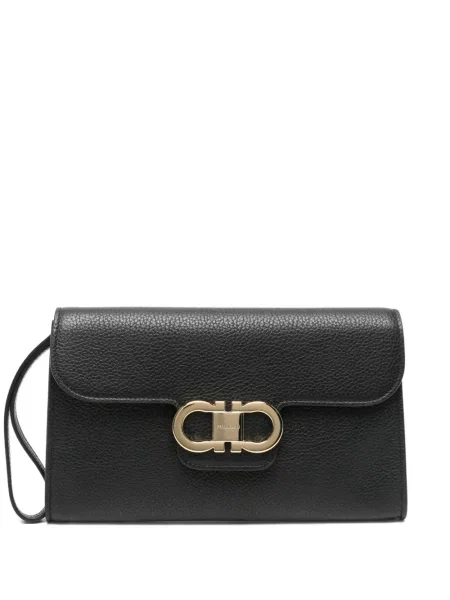 Geantă plic Ferragamo negru