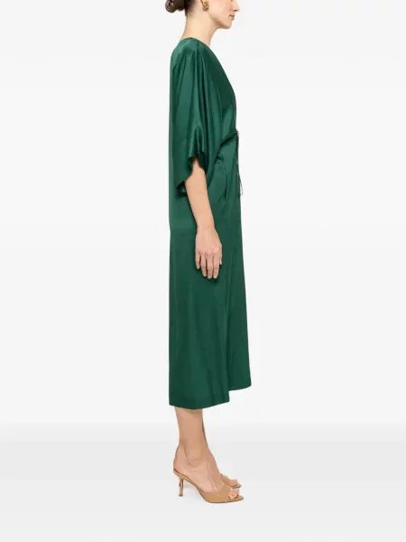 Rochie midi Nissa cu cordon verde