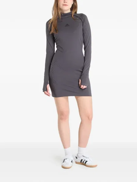 Șnur de strângere pantaloni Adidas alergare cu autograf albastru
