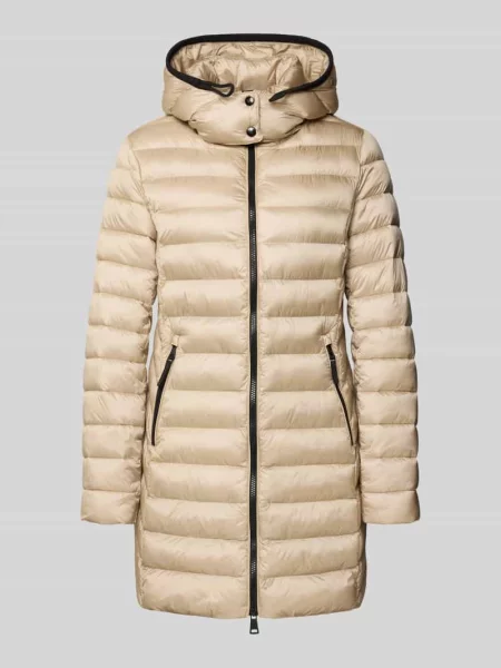 Płaszcz pikowany o kroju regular fit z kapturem Fuchs Schmitt