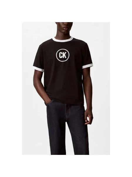 Tricou Calvin Klein Jeans negru
