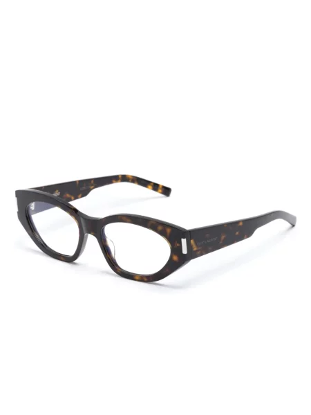 Okulary przeciwsłoneczne Saint Laurent Eyewear brązowe