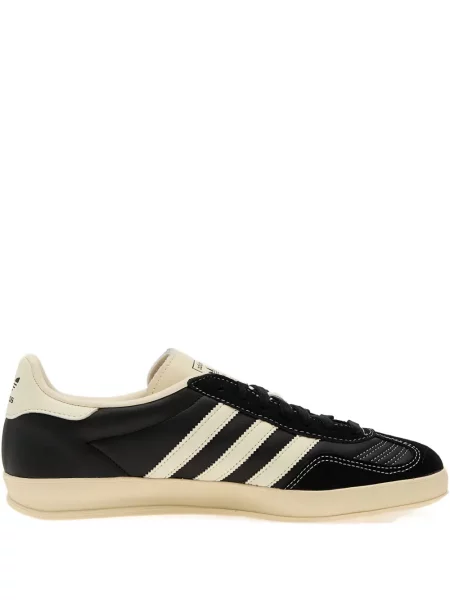 Sneakerși Adidas Gazelle din piele cu bretele albastru