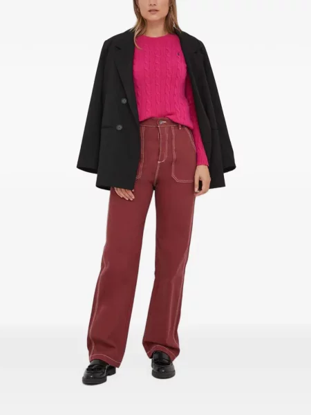 Pantaloni Benetton roșu