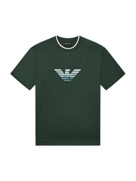 Koszulka Emporio Armani zielona