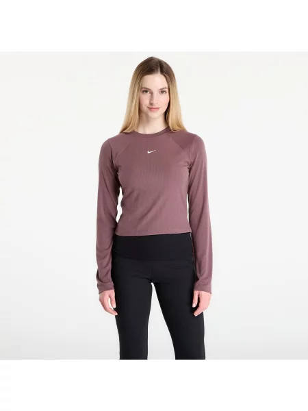 Тениска Nike Sportswear Chill Knit Tight Long-Sleeve Ribbed Top Tattoo/ Sail M