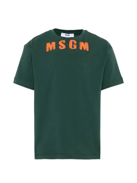 Koszula dziecięca Msgm zielona